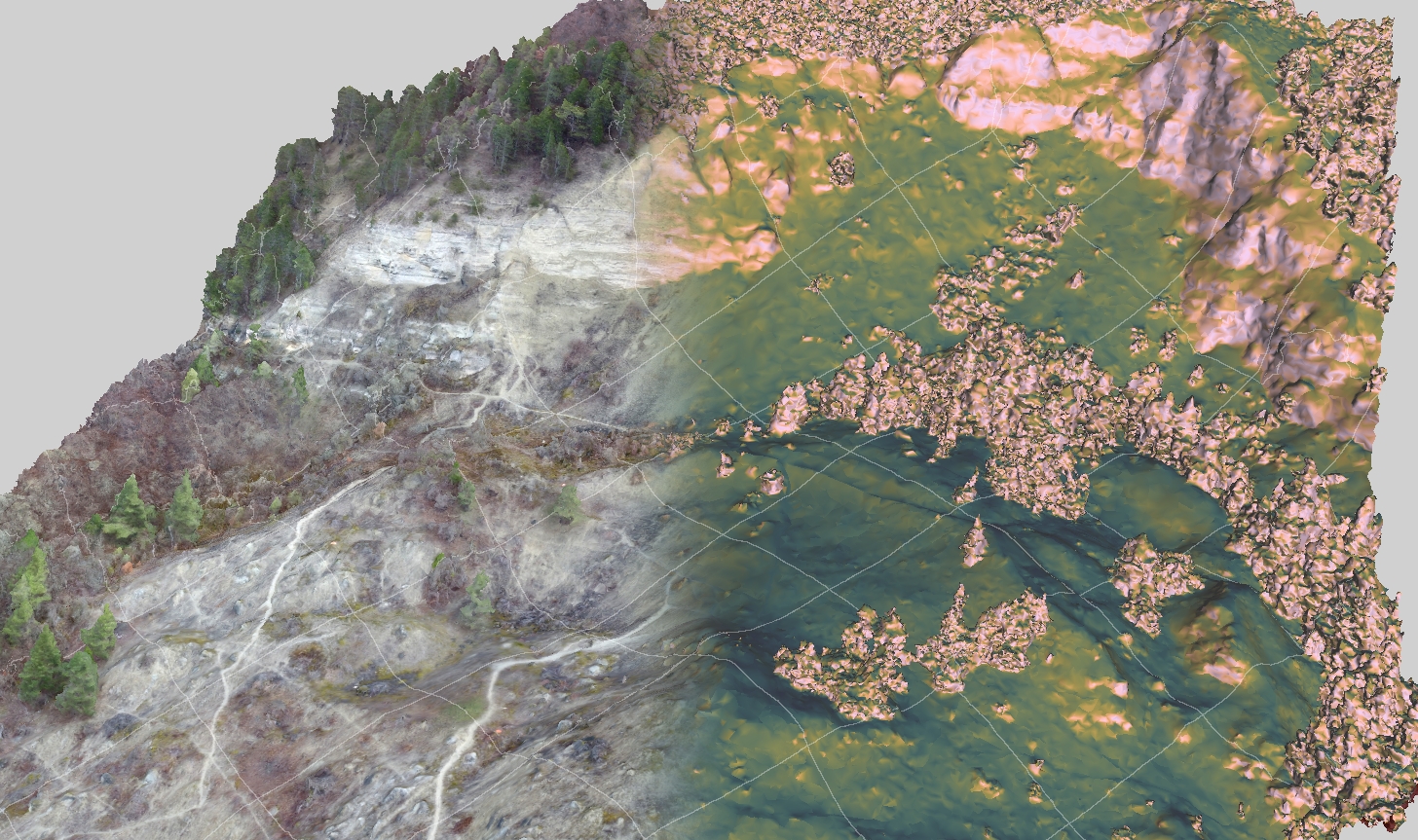 Dohlenstein Landslide on V3Geo